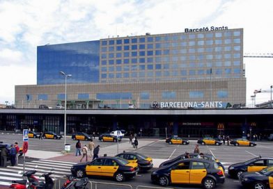 El entorno de la Estación de Sants será una nueva zona pacificada que afectará al taxi