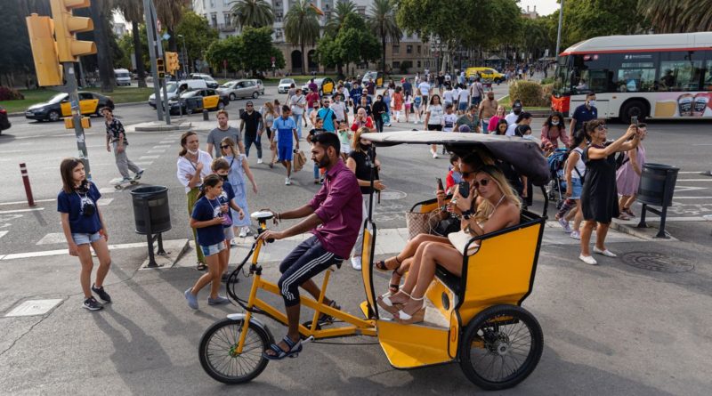 Los bicitaxis estarán prohibidos en Barcelona cuando empiece 2023