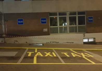Remodelación de la parada de taxis de Can Ruti a petición del STAC