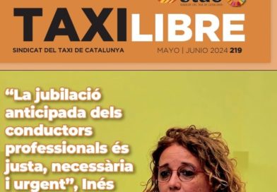 Ya te puedes descargar el último número de la REVISTA TAXI LIBRE 219