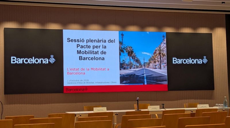 El Pacte per la Mobilitat analitza “L’estat de la mobilitat a Barcelona” sense cap menció al sector del taxi.